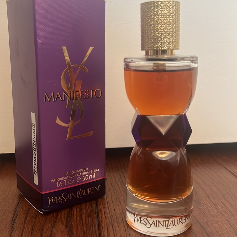 Discontinued YSL manifesto perfume 50 mls